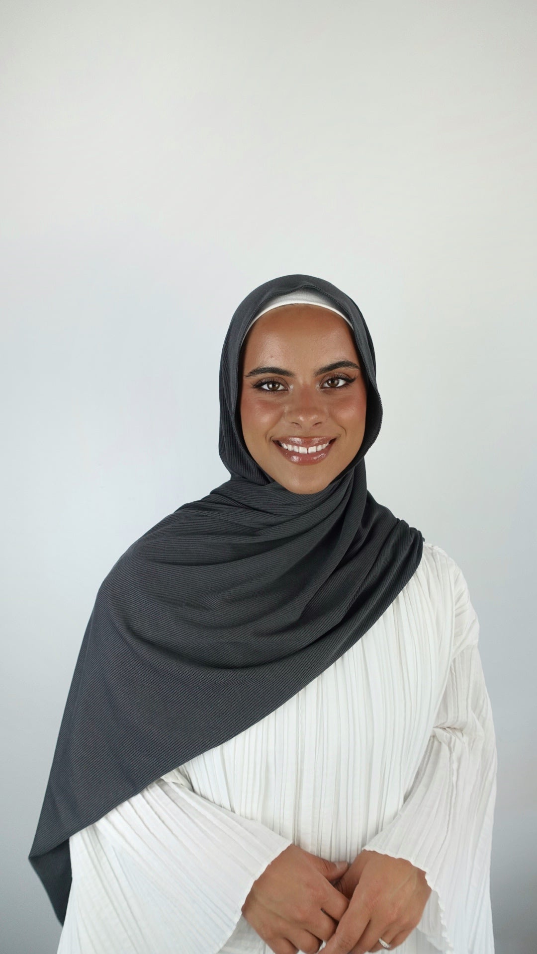 Jersey Premium Rayé Gris Anthracite