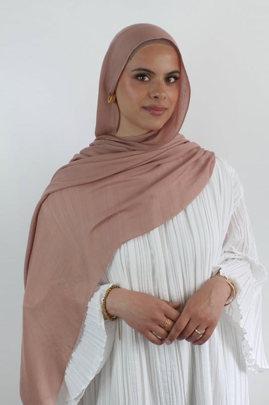 Hijab de qualité modal rayonne fibre naturelle doux et leger modest hijabi