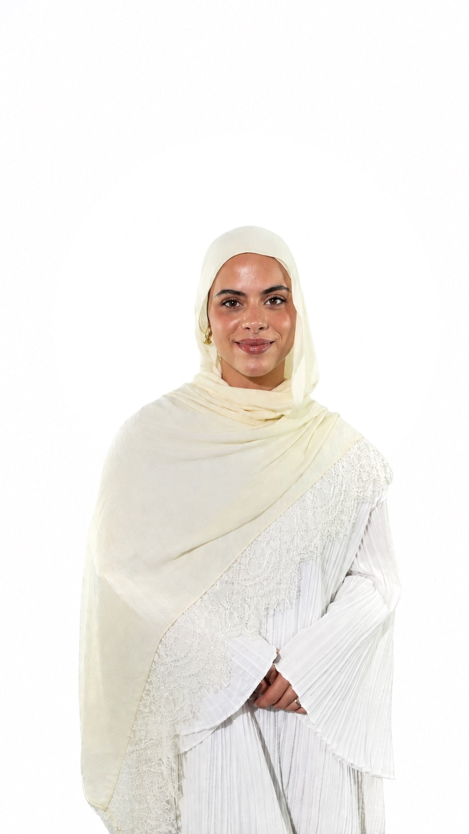Modal avec dentelle IVOIRE