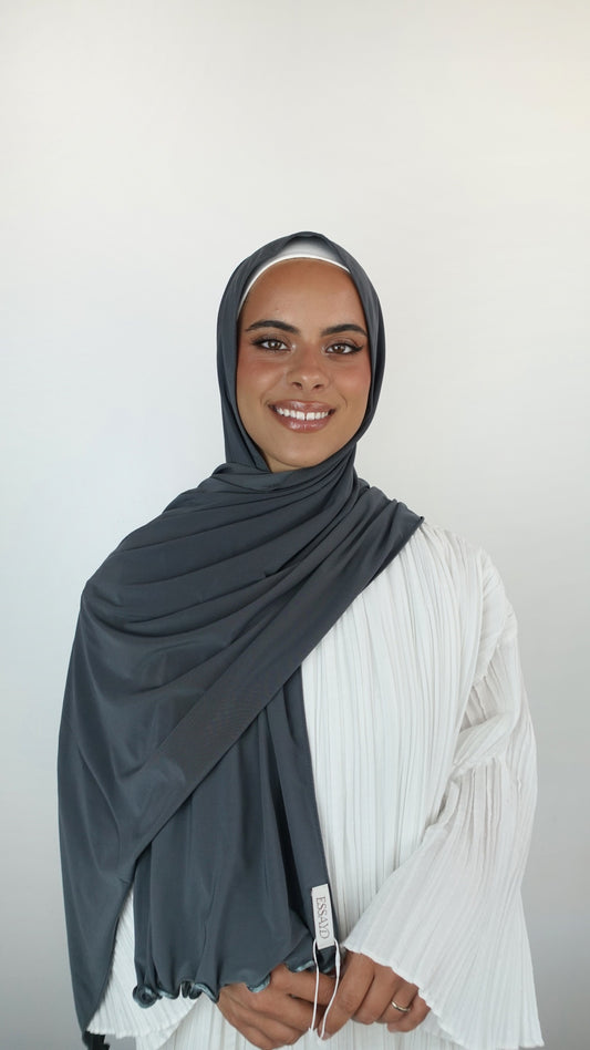 Jersey Premium Luxe Bouclé BLEU