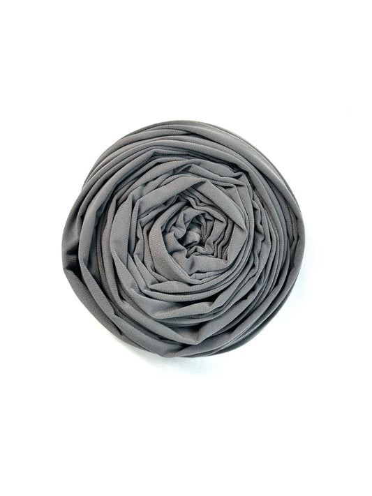 Hijab Jersey Premium de luxe gris mode modeste