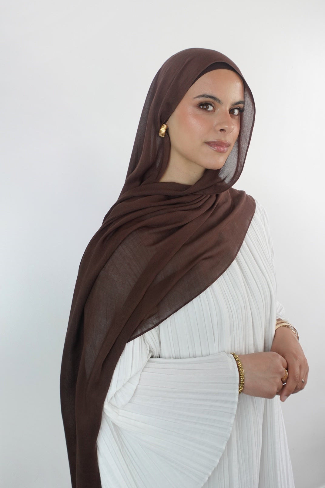 Hijab de qualité modal rayonne fibre naturelle doux et leger  modest hijabi Hidjab hijeb 100% modal