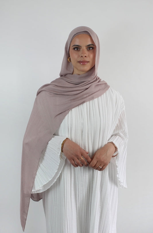 Hijab de qualité modal rayonne fibre naturelle doux et leger modest hijabi Hidjab hijeb 100% modal rose claire