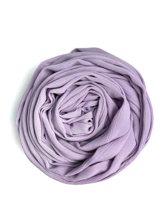 Mousseline plissé de luxe LILAS